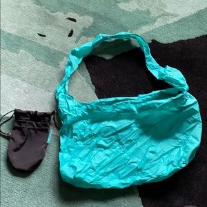 Tieks shoulder bag with pouch